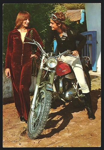 Cartolina moto montesa - moto,