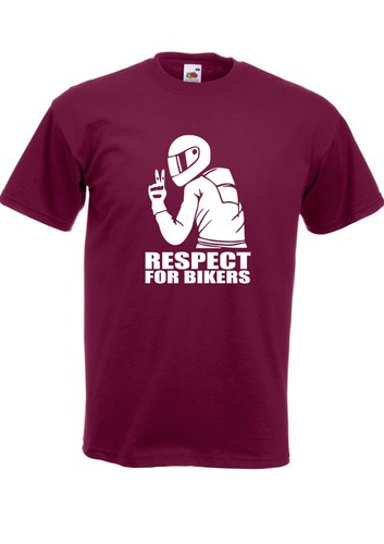 Shirt respect for the bikers - respect,