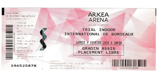 Ticket trial indoor - trial,