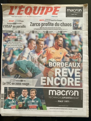Equipe journal 2018 gp - journal, 7/05/2018;