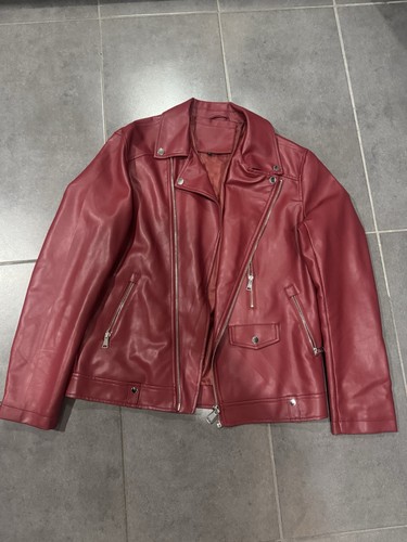 Giacca uomo ecopelle - , biker